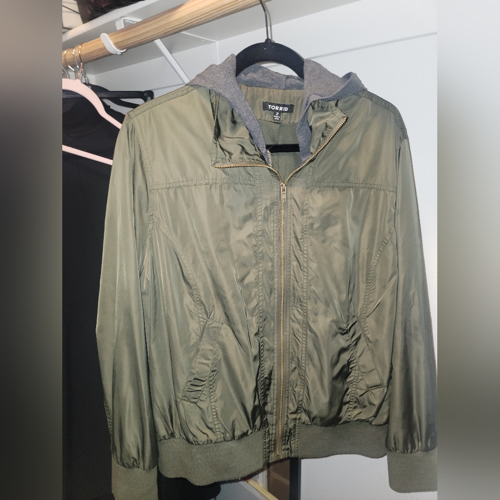 Jacket with hood